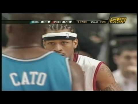 Allen Iverson vs Orlando Magic: 2.12.2005 Full Highlights - Career-High 60 points