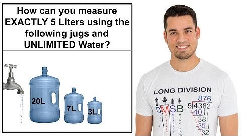Can You Measure Exactly 5 Liters with These Jugs? 💧🧠