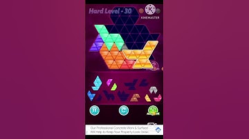 Block triangle puzzle 11Expert A level 30