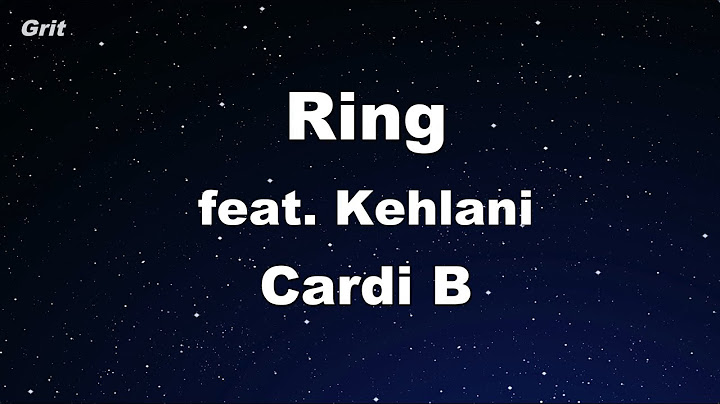 Ring Karaoke version - Karaoke performance video thumbnail