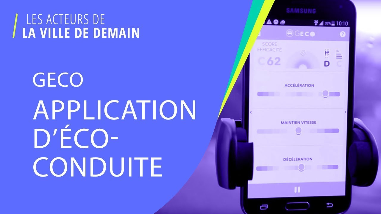 GECO, APPLICATION D'ÉCO-CONDUITE