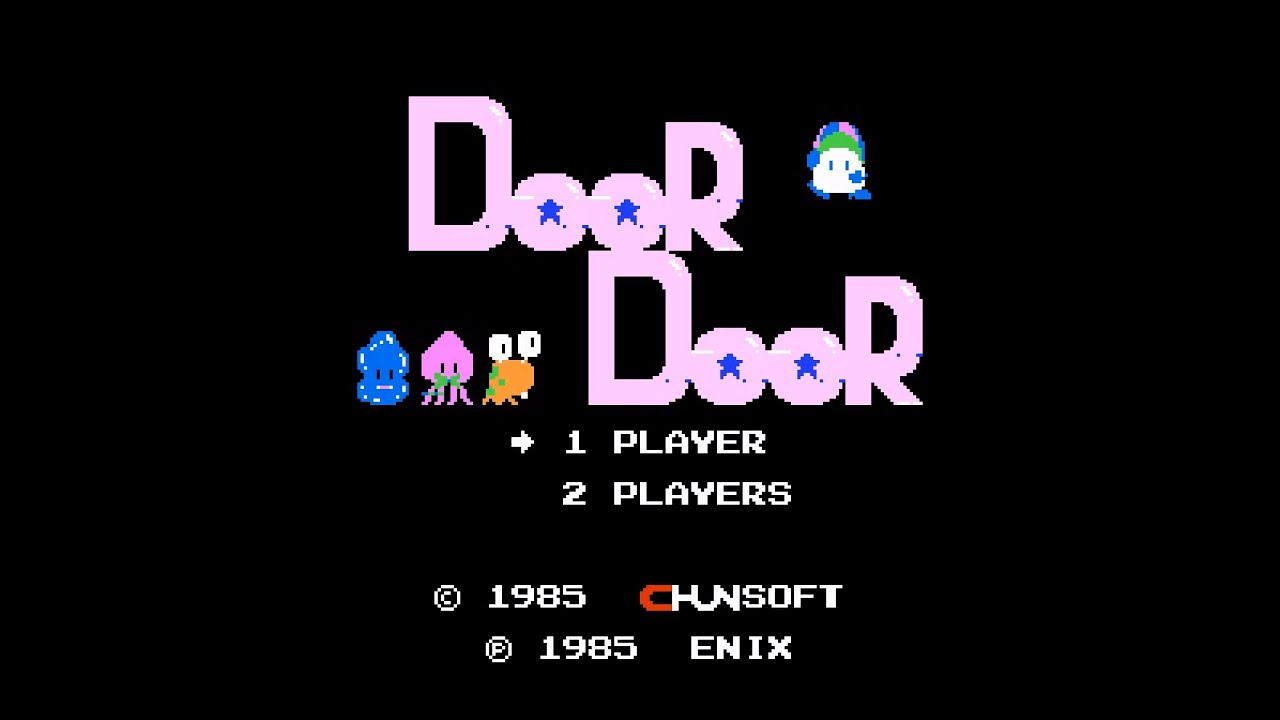 NES Longplay [1043] Door Door (JP) - YouTube