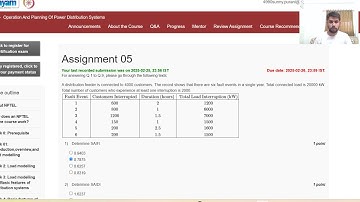 Planning and operation of distribution system week 5 2025