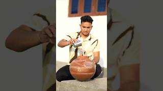Cold Water in Matki #shorts #devkeexperiment