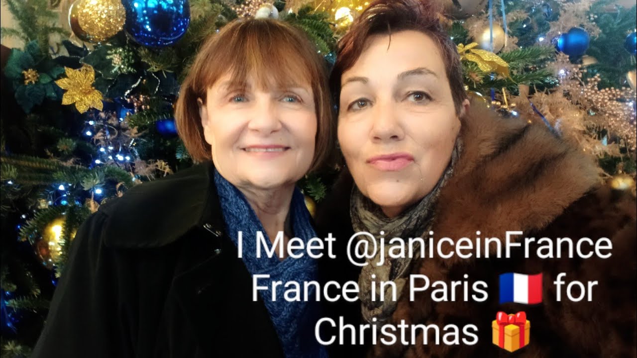I meet Janice in France at the famous Train Bleu in Paris !  