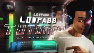 How to Use Lowpass for Audio Edits | Premiere Pro Tutorial