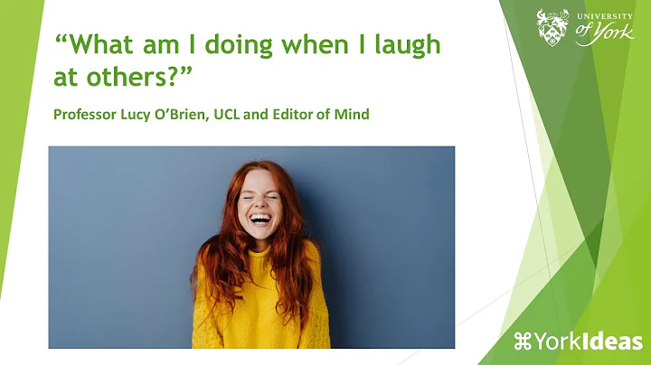 What am I doing when I laugh at others? - Professo...