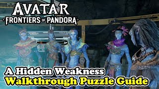 Avatar A Hidden Weakness Quest Walkthrough Puzzle Guide