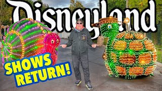 Disneyland Nighttime Entertainment Returns! World of Color, Electrical Parade, & Disneyland Forever!