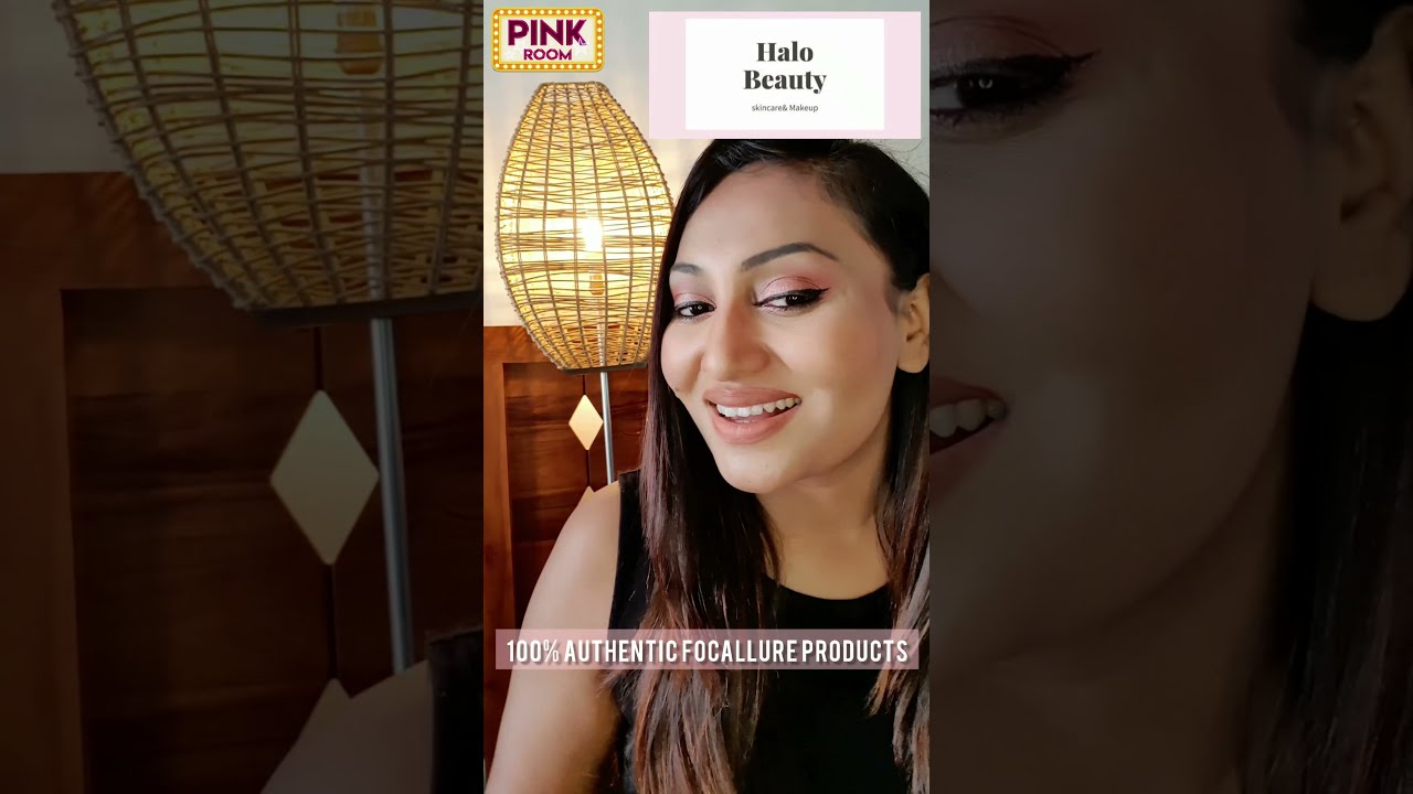 Easy Pinky Makeup with Focallure 💕 Pink Room