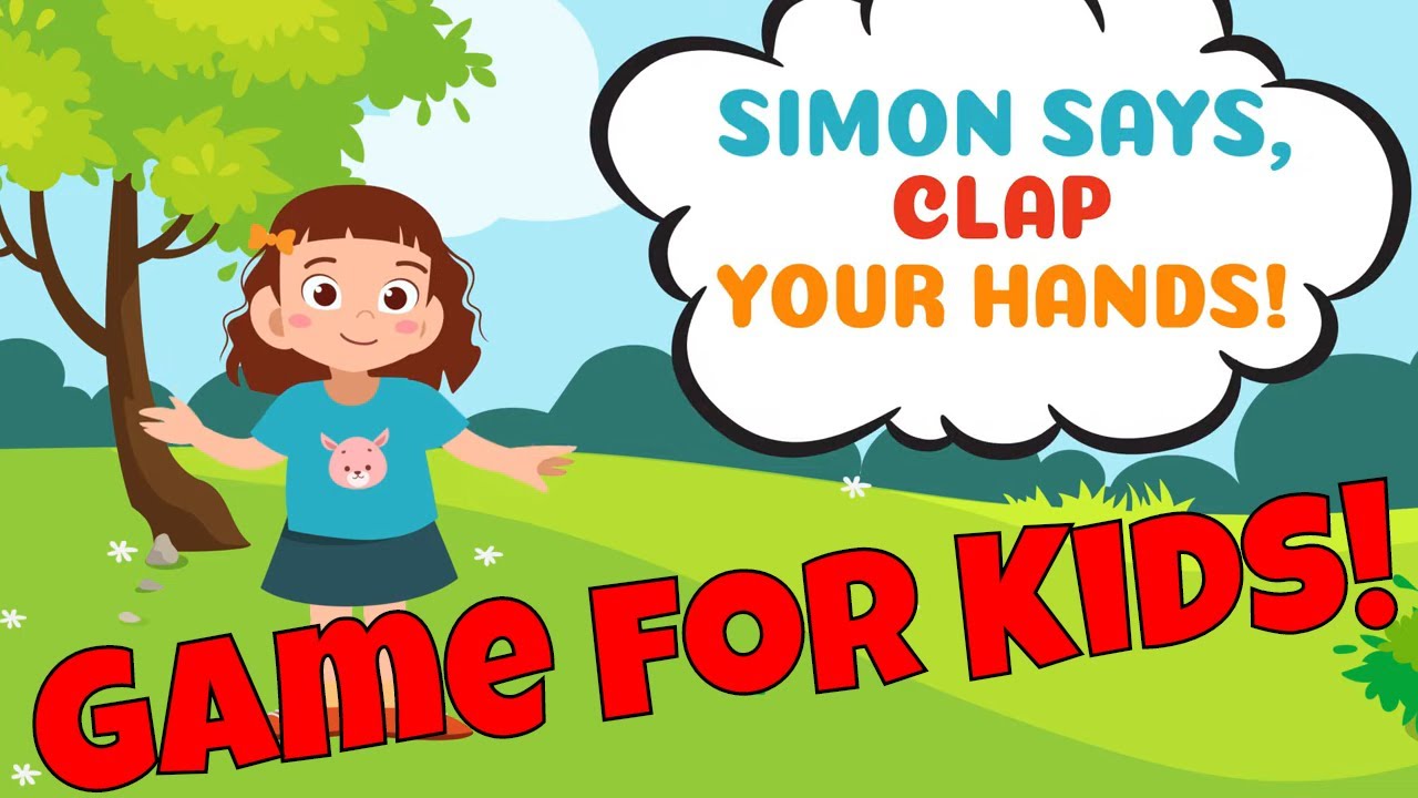 Simon Says Musical Brain Break Game for Kids