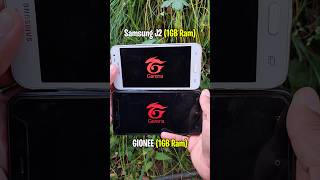 Samsung J2 Vs Gionee Free Fire Test