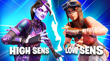I Hosted A HIGH SENS vs LOW SENS 1v1 Tournament...