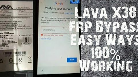 Lava X38 Frp bypass 1000% working || Lava X38 FRP Unlock || Tech Studio
