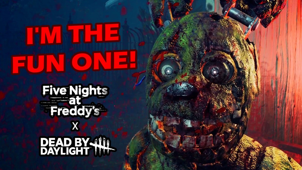 SPRINGTRAP IS THE FUN ONE - Dead By Daylight x Five Nights At Freddys ...