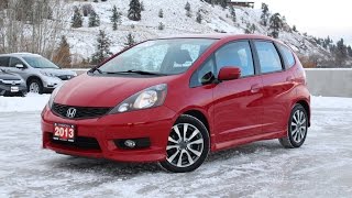 2013 Honda Fit - Harmony Honda - Red - U5423 - Kelowna, BC