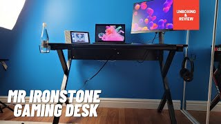 Mr Ironstone Gaming Desk - Unboxing & Review