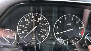 Rejuvenated E34 cluster test