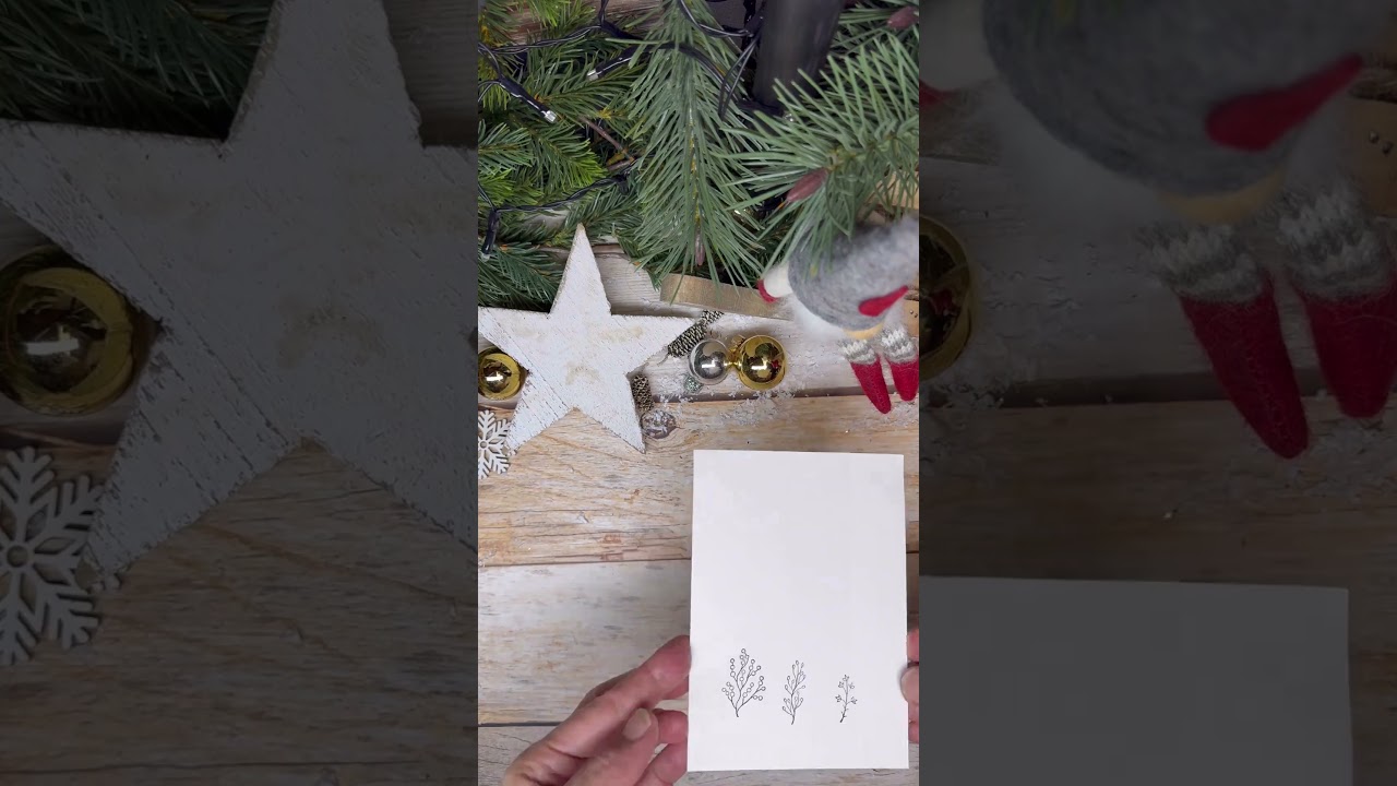 Adventskalender Türchen 11 #adventskalender  #einfachstempeln #steckenpferdchen #kartenherstellung