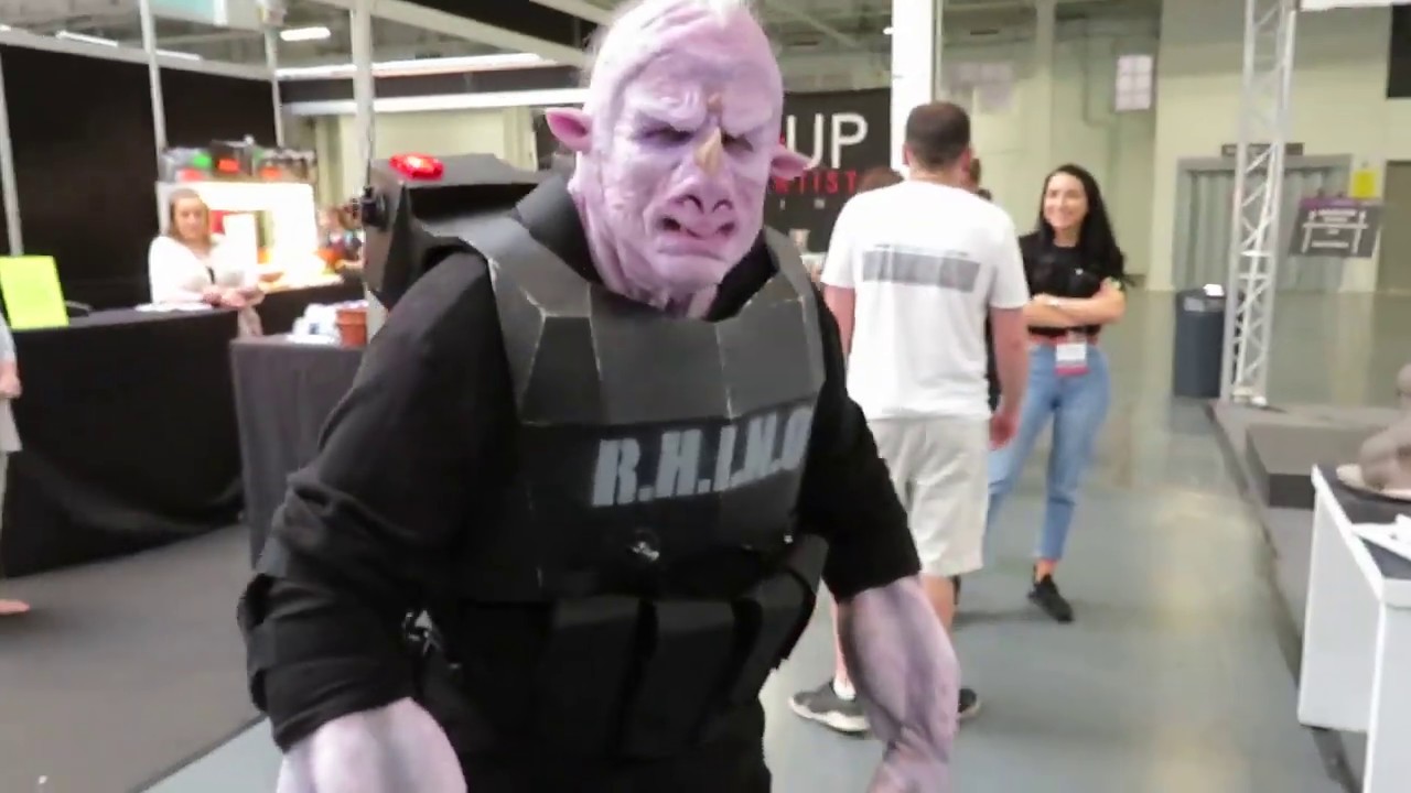 Rhino Cop demo at IMATS London 2019