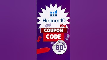 Helium 10 Coupon Code | helium 10 coupon | helium 10 promo code