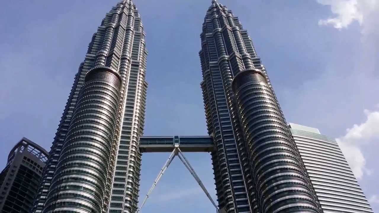 KLCC Petronas Twin Towers (super clear Ultra HD 4k) - YouTube