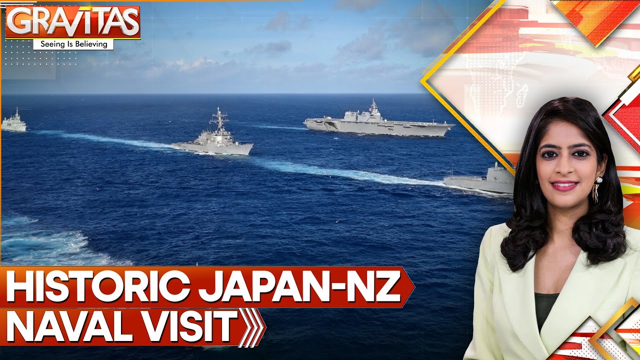 Japanese Warships Dock in New Zealand After Nearly 90 Years
