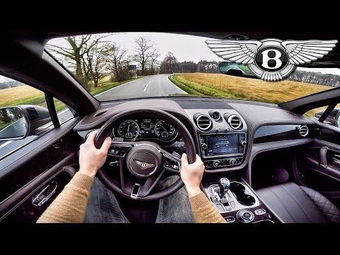 Bentley Bentayga POV Test Drive & Interior SOUND by AutoTopNL