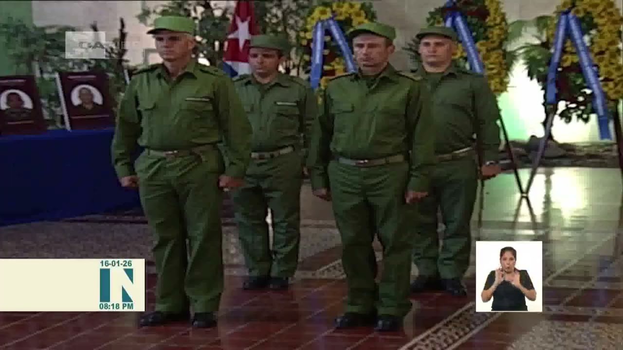 Cuba: La Patria os contempla orgullosa
