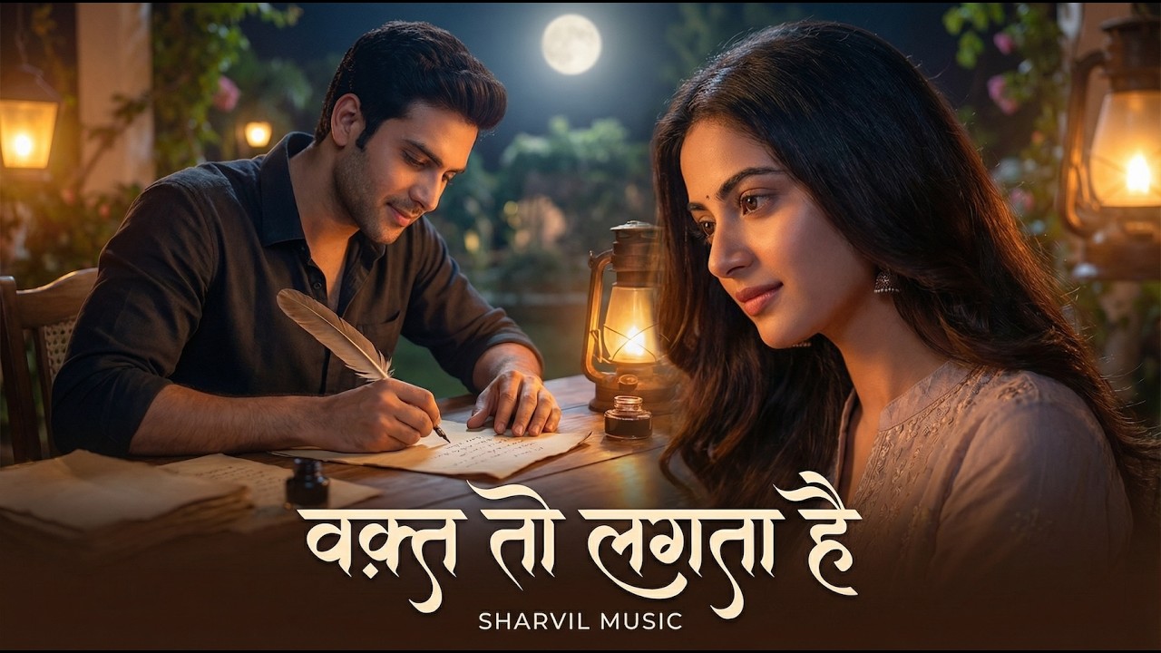 Pyar ka pehla khat 💕 | Old Hindi Romantic Ghazal Tribute | Heart Touching 80s-90s Vibe Love Song