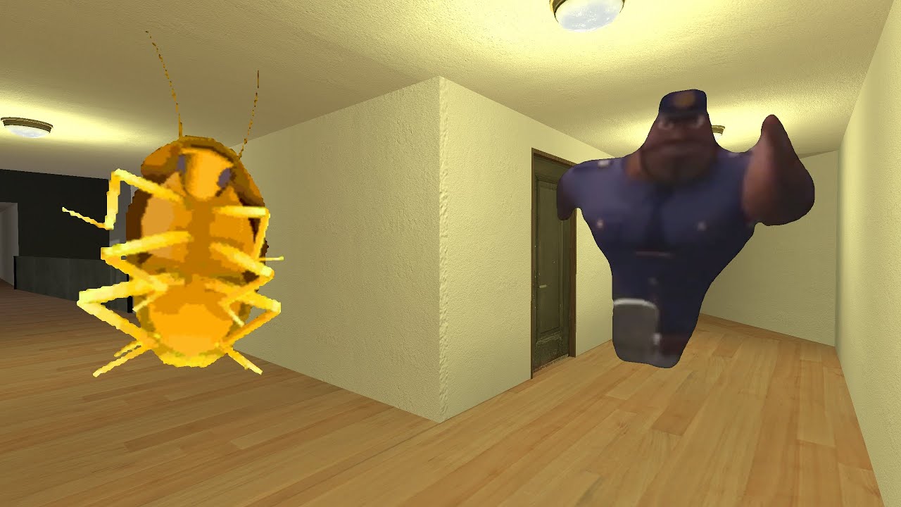 Officer Earl And Cockroach Super Nextbot Gmod - YouTube
