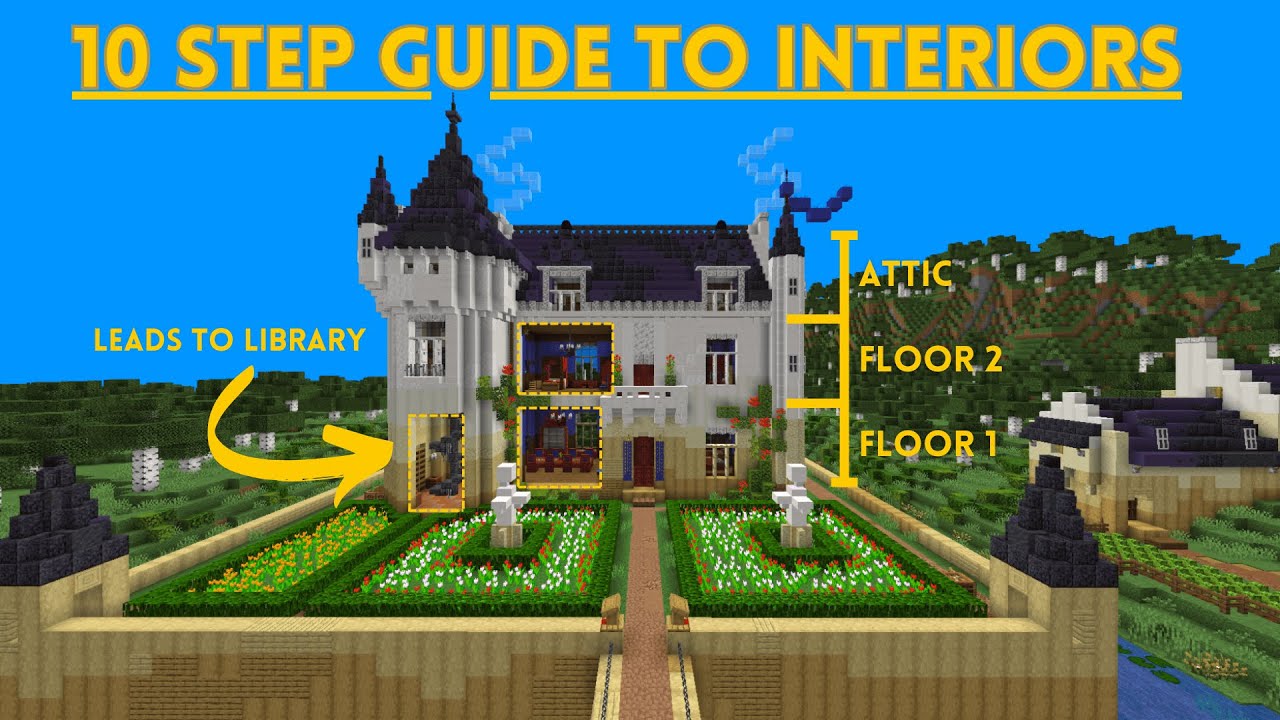 How to Decorate Minecraft Interiors in 10 Steps! - YouTube