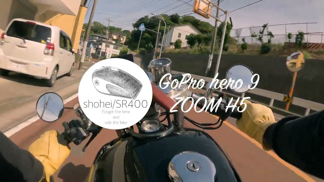 SR400】”排気音”で気持ち良くなる動画/exhaust sound only 【ASMR