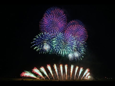 2016.08.07  神明の花火 テーマファイヤー 「百花繚乱～市川三郷夏物語～」