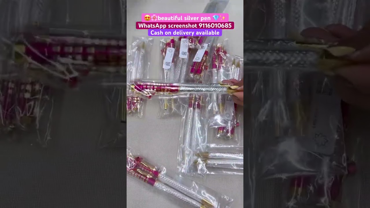 🥰💫beautiful silver pen 💎🌸#youtubeshorts #viralshort