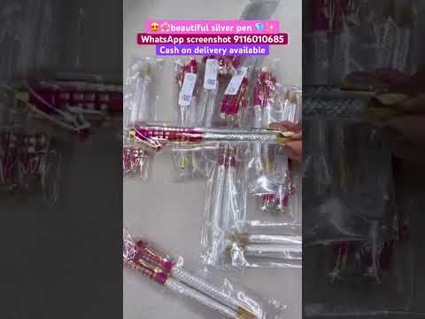 🥰💫beautiful silver pen 💎🌸#youtubeshorts #viralshort