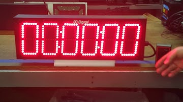 DC-606T-UP (Outdoor Count Up Timer with Wireless Remote Control)