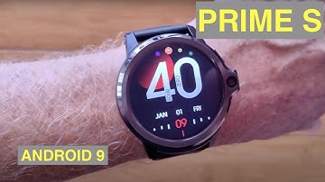 KOSPET PRIME S Budget Android 9 Top(Dual) Cameras SpO2 Reading New Tech Smartwatch: Unbox & 1st Look