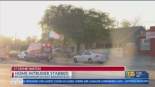 Man stabs alleged intruder who broke into his East Bakersfield home: KCSO