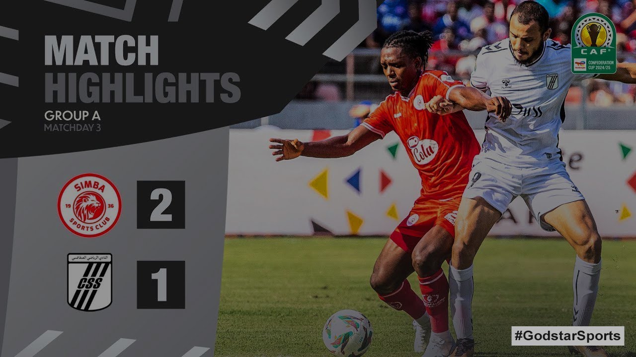 Simba SC 2-1 CS Sfaxien HIGHLIGHTS | Matchday 3 | 2024/25 #TotalEnergiesCAFCC