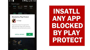Blocked by play protect, App not Installed [fixed]