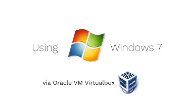 Oracle VM Virtualbox -  Using Windows 7 on my computer (Tokurin177)