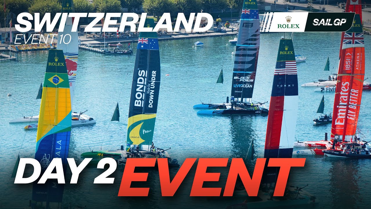 2025 Rolex Switzerland Sail Grand Prix | Geneva | Day 2