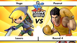 Peabnut C.C.C.C. - Top 48 Losers Round 4 - Vega (Toon Link) vs Peanut (Little Mac)