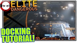 Elite Dangerous - Docking tutorial (How to dock)