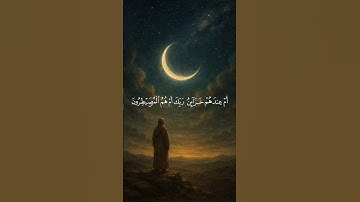 سورة الطور من الآية 35 إلى 40 للقارئ الشيخ محمد اللحيدان #قرآن #quran #islam #اكسبلور