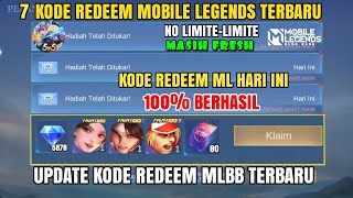 BURUAN NO LIMITE!! 7 KODE REDEEM ML TERBARU KODE REDEEM MOBILE LEGENDS CODE REDEEM ML HARI INI MLBB