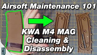 How To Clean Your Airsoft Magazines | KWA M4 Midcap | Airsoft Maintenance 101