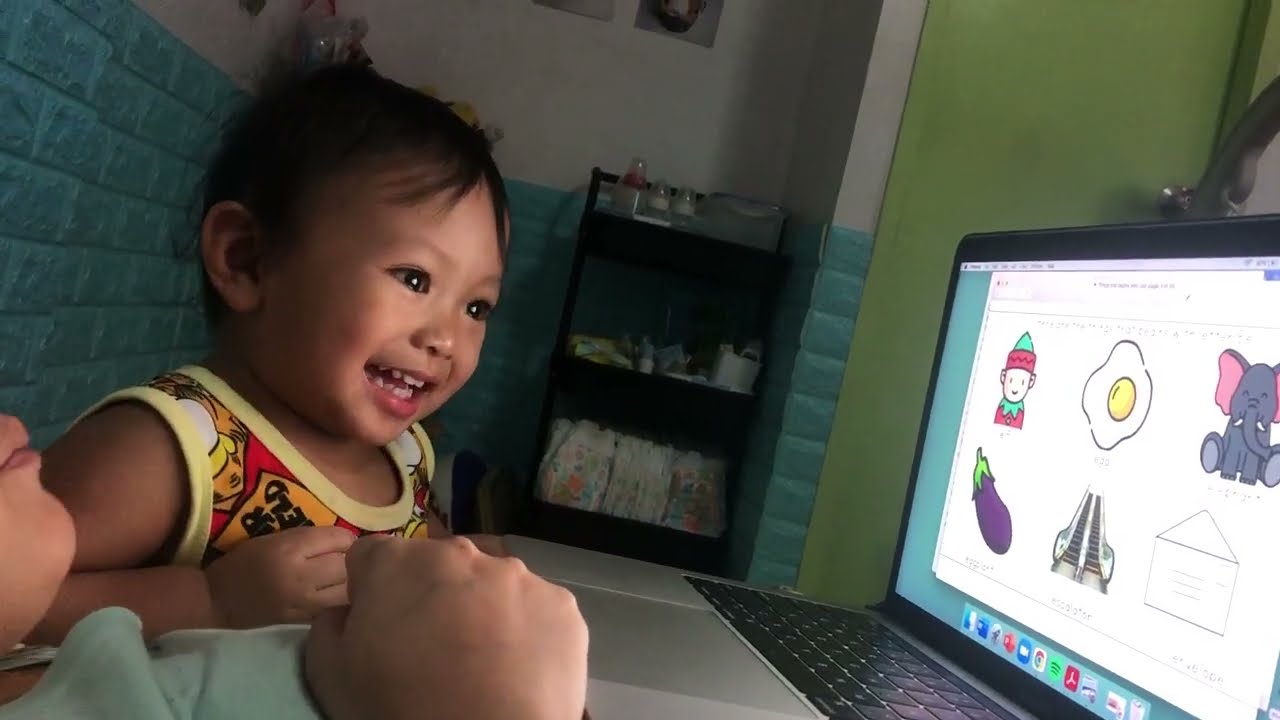 Jaden's alphabet study time (34 months old - March 17, 2021)