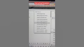 How to set up automatic templates in Gmail! #gmail
